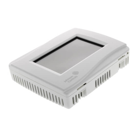 Johnson Controls TEC3310 Manuel utilisateur Johnson Controls TEC3310 Manuel utilisateur