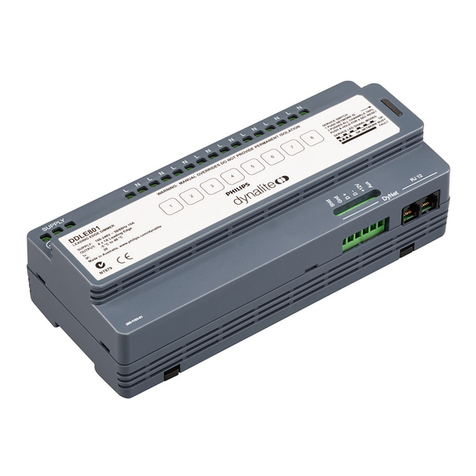 Philips Dynalite DDLE801 Manuel utilisateur