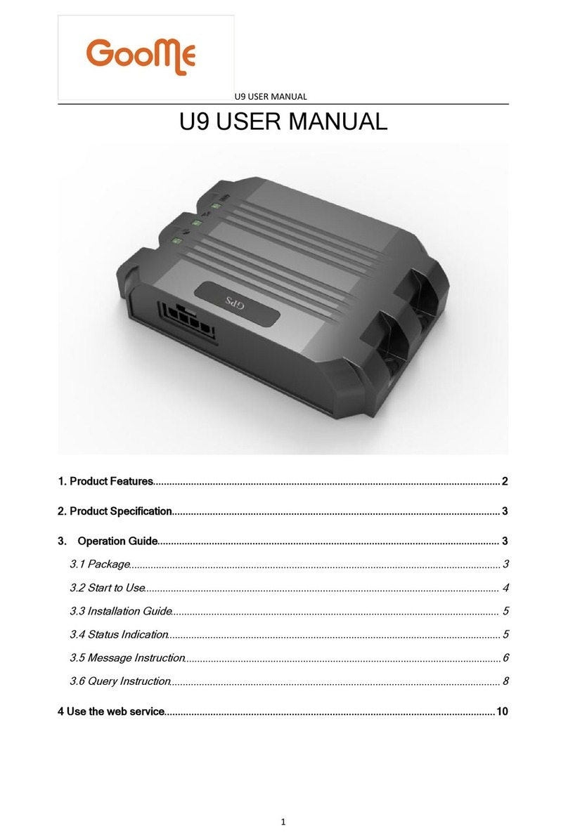 Goome U9 Manuel utilisateur