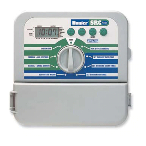 Hunter SRC Plus 600i Manuel utilisateur