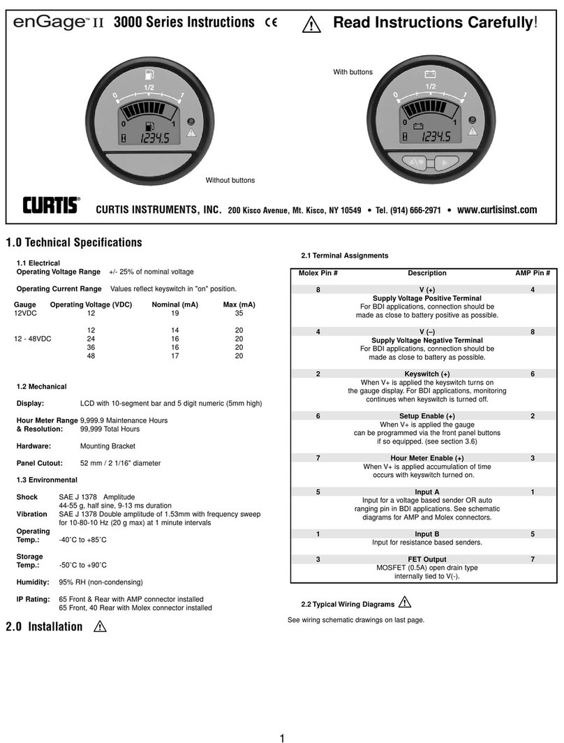 Curtis enGage II Manuel utilisateur