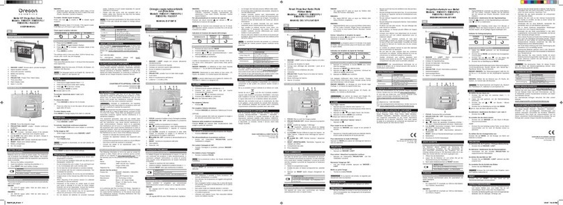 Oregon Scientific RM309P Manuel utilisateur