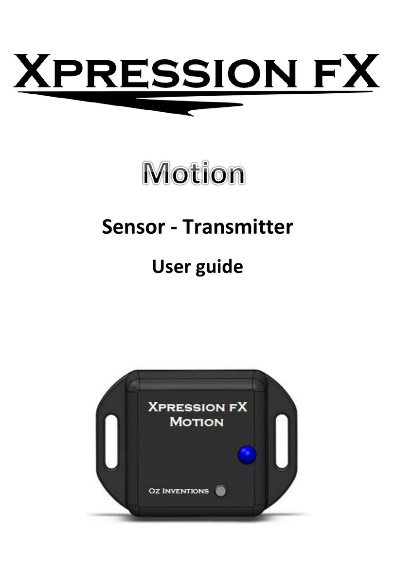 Oz inventions Xpression fX Manuel utilisateur