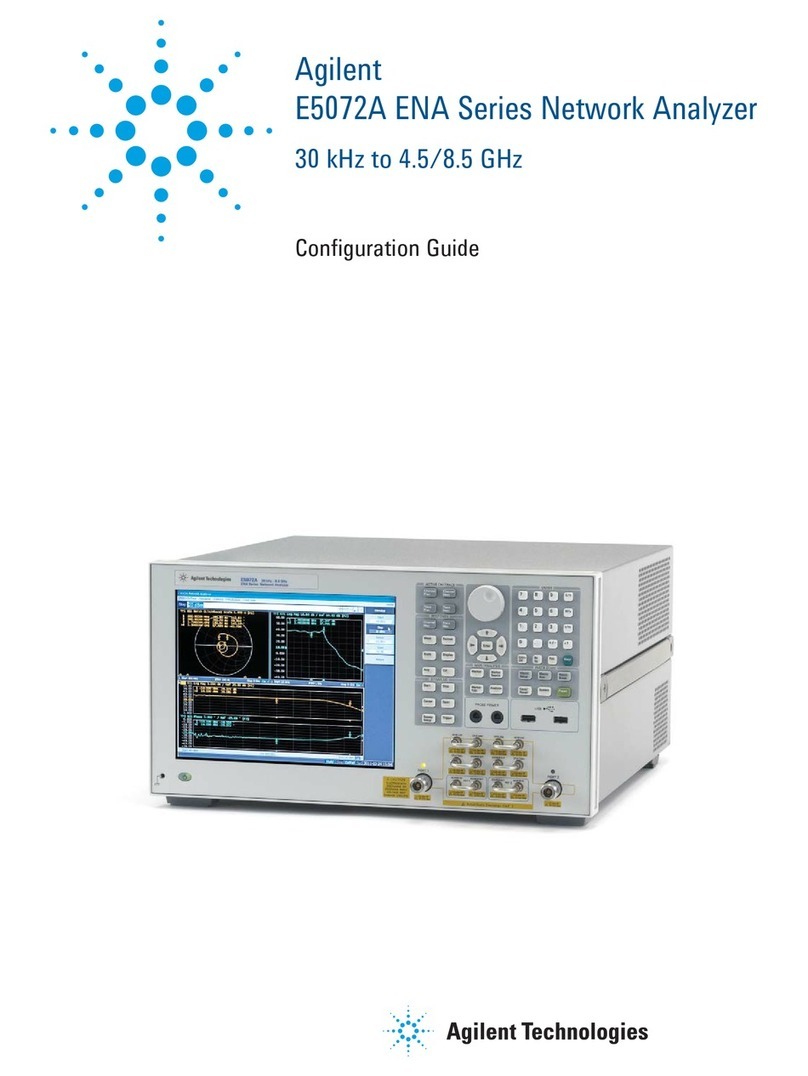 Agilent Technologies E5072A Manuel utilisateur Agilent Technologies E5072A Manuel utilisateur