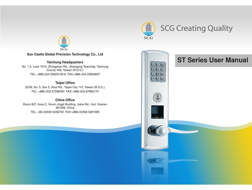 SCG ST1 Manuel utilisateur