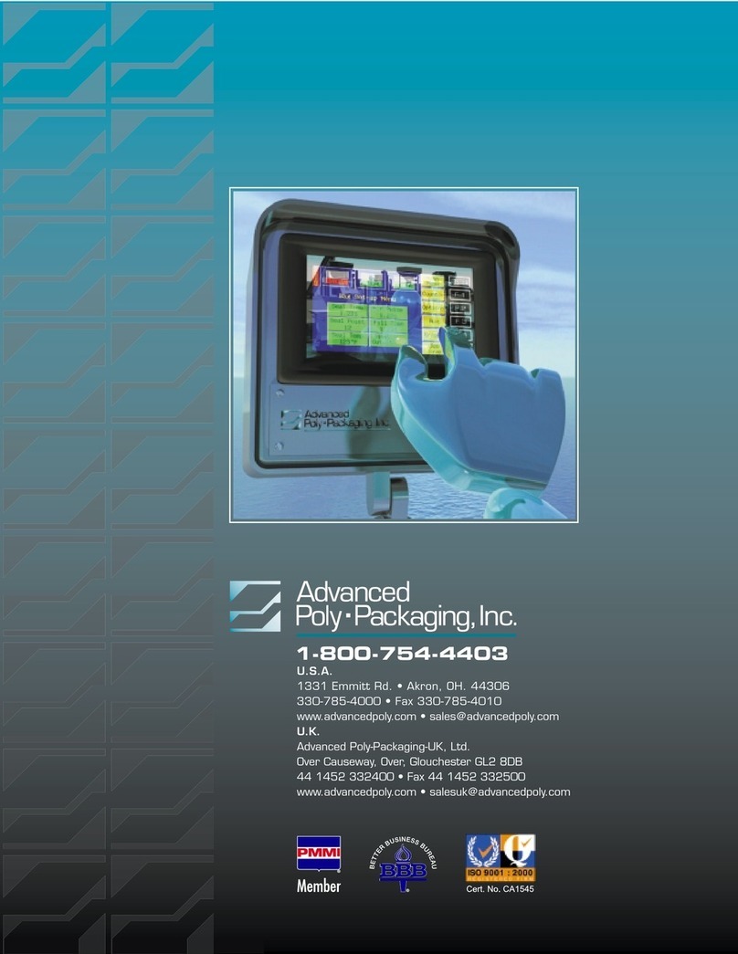 Advanced Poly-Packaging Ti-1000 Manuel utilisateur