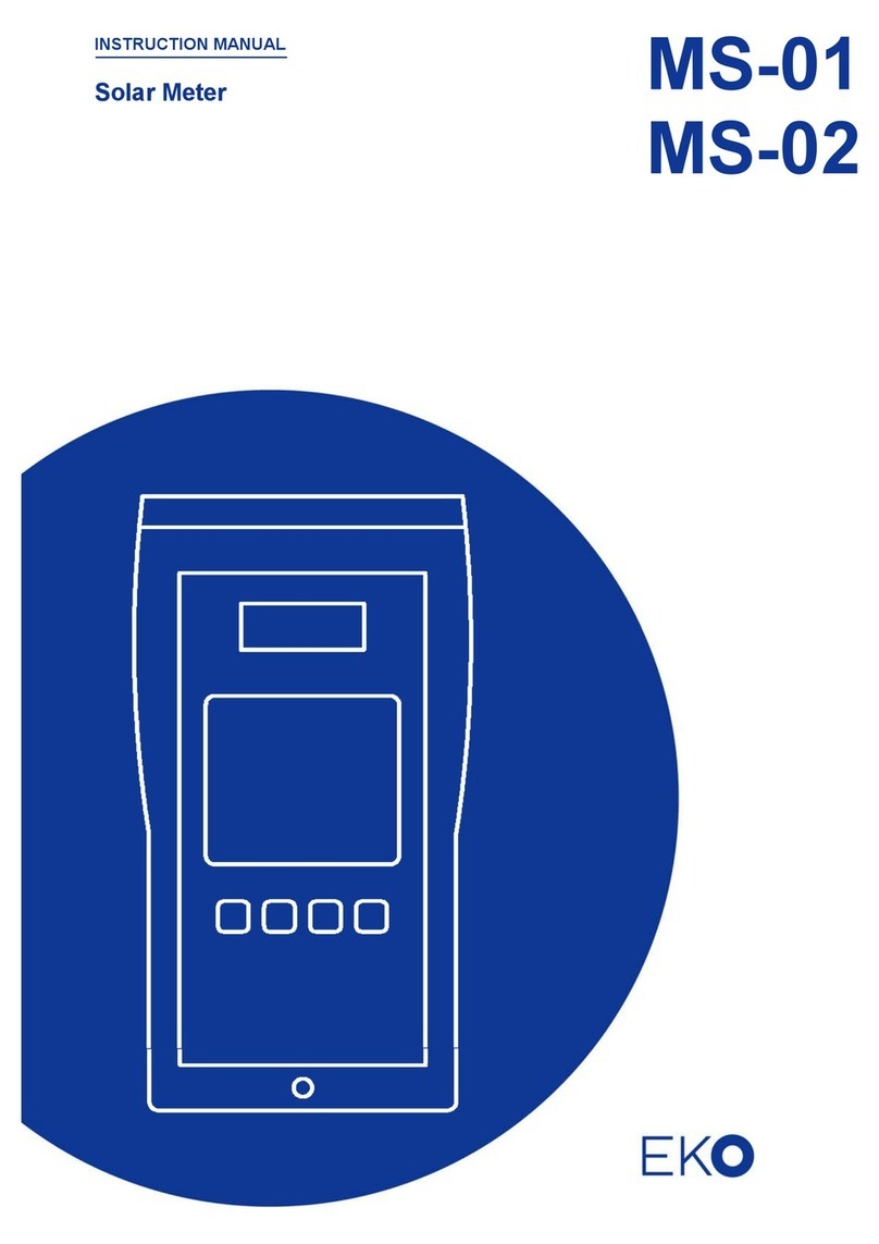 EKO Instruments MS-01 Manuel utilisateur