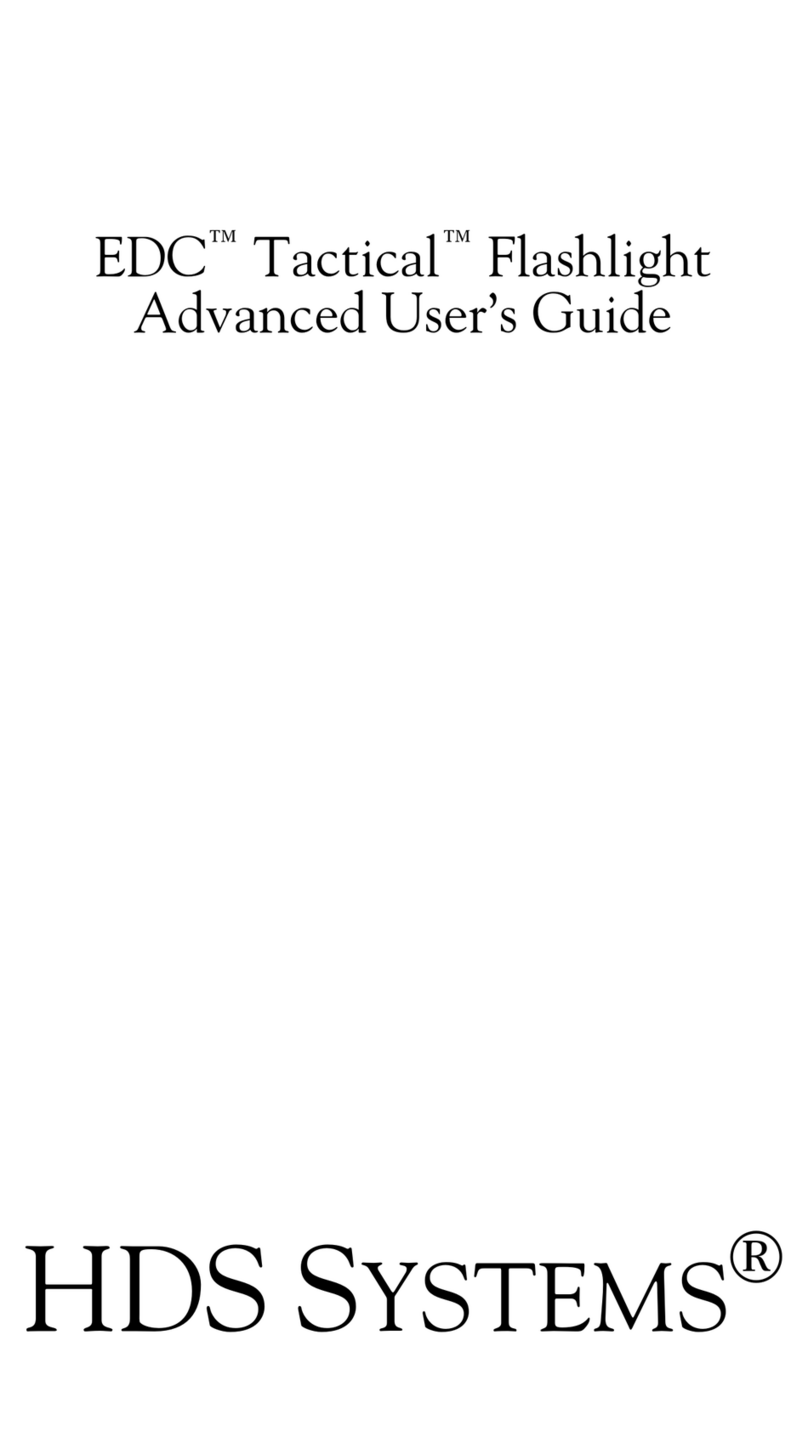 HDS Systems EDC Tactical Manuel utilisateur