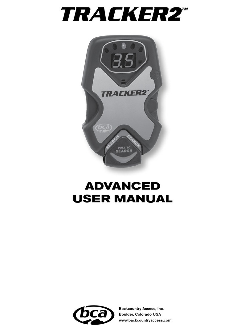 bca TRACKER2 Manuel utilisateur