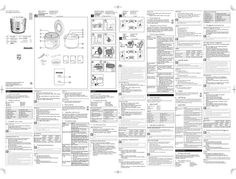 Philips HD3011 Manuel utilisateur