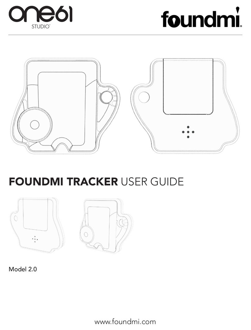 One61 Studio foundmi 2.0 Manuel utilisateur