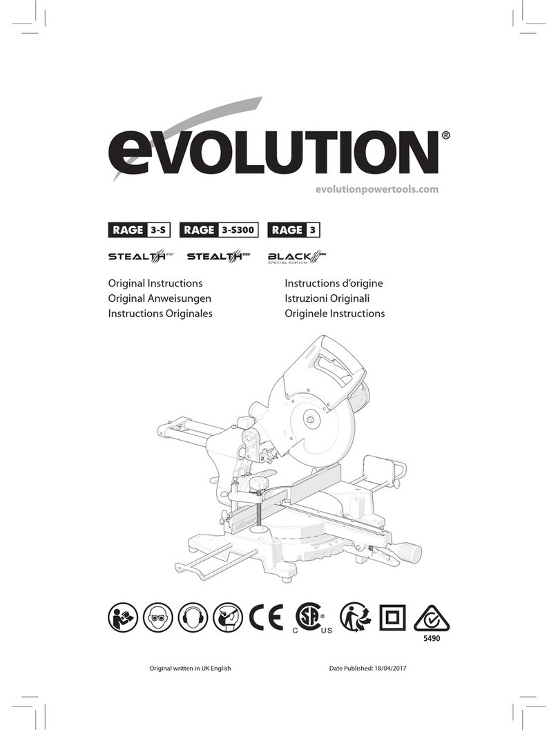 Evolution RAGE3-S 300 Manuel utilisateur