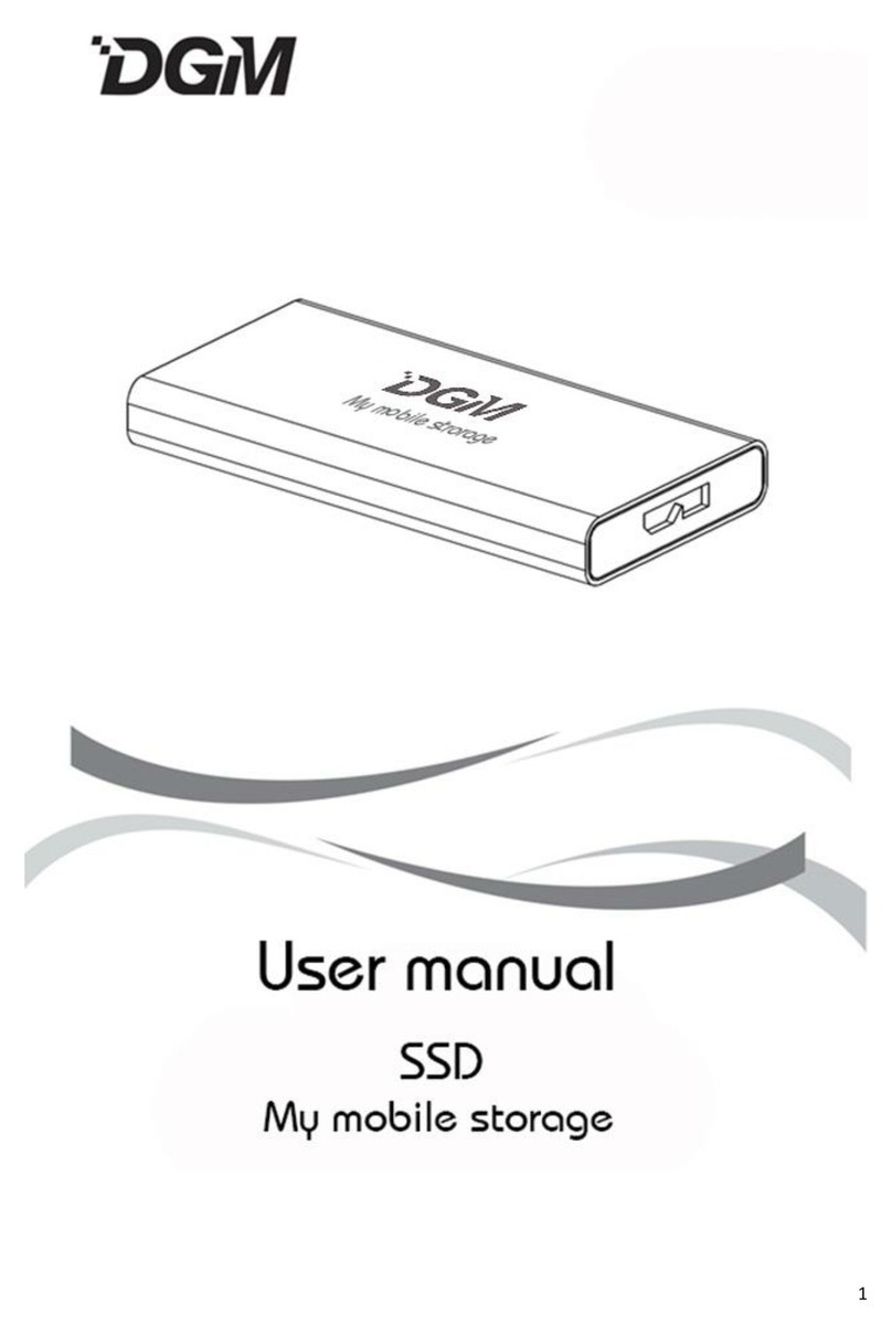 DGM MMS128BL Manuel utilisateur DGM MMS128BL Manuel utilisateur