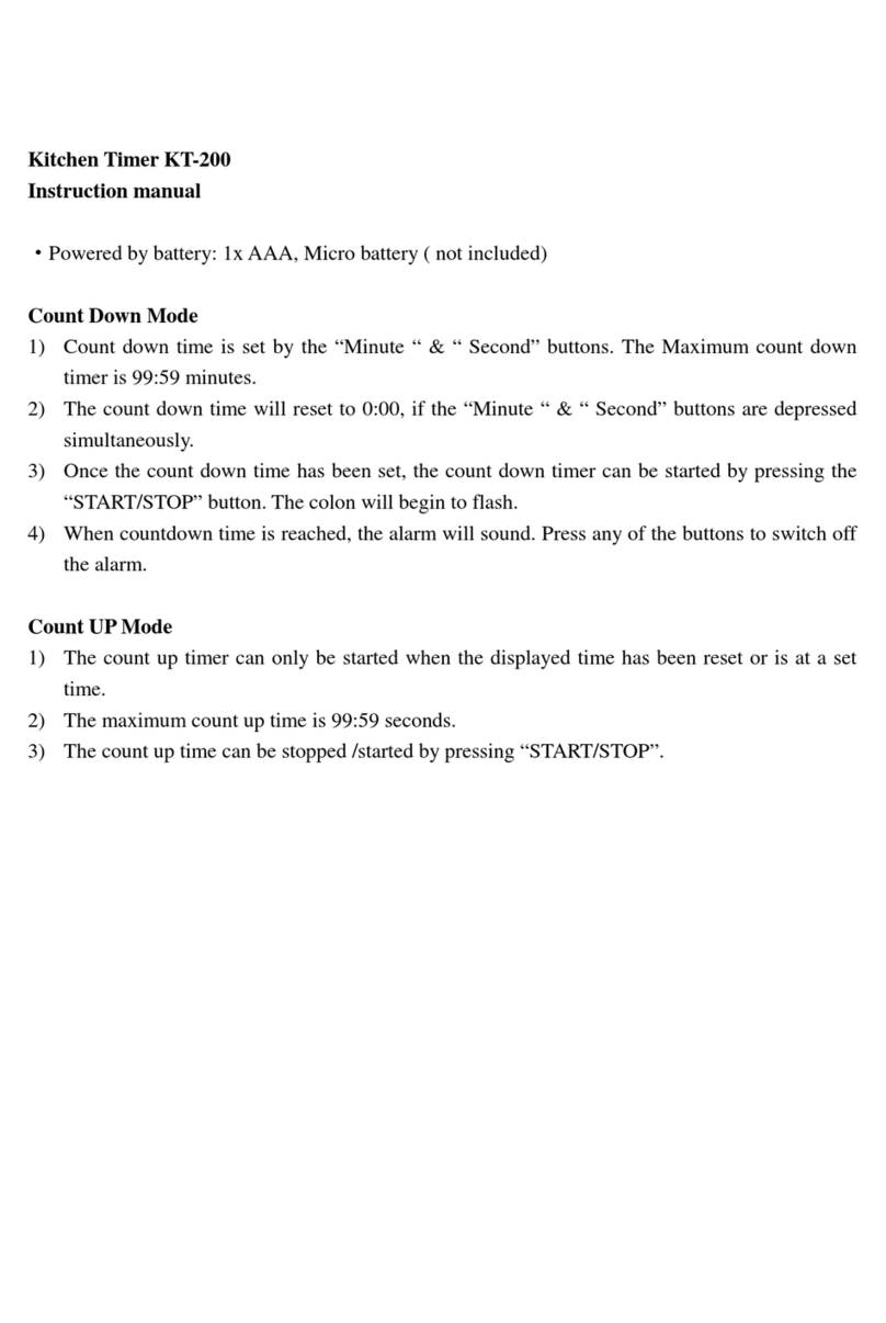 Technoline KT-200 Manuel utilisateur