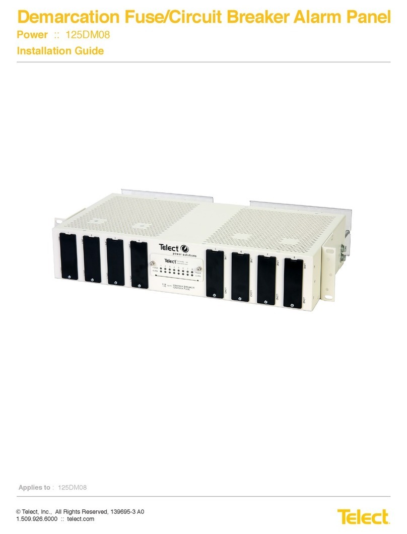 Telect 125DM08 Manuel utilisateur