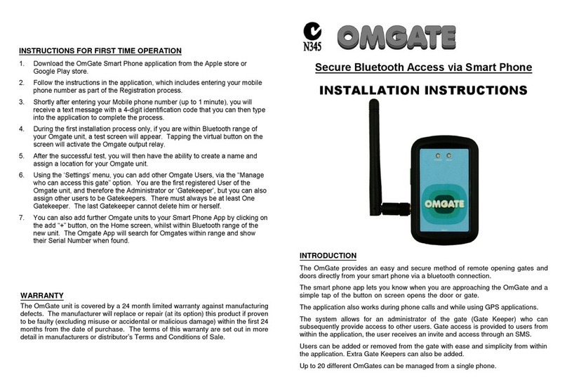 OmGate GC-01 Manuel utilisateur