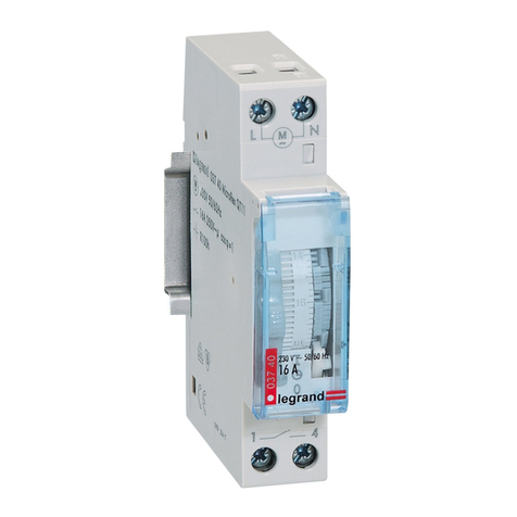 LEGRAND 03740 Manuel utilisateur LEGRAND 03740 Manuel utilisateur