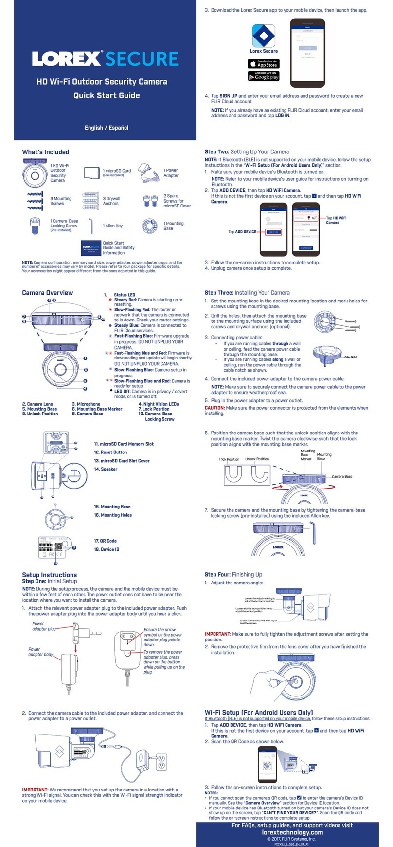 Lorex Secure Manuel utilisateur
