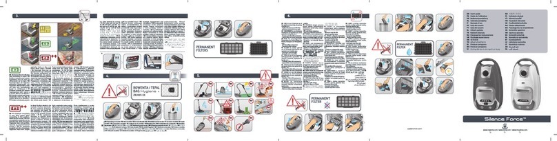 Rowenta SILENCE FORCE Manuel utilisateur