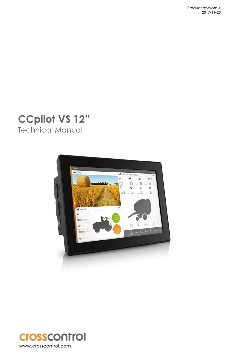 crosscontrol CCpilot VS 12" Manuel utilisateur