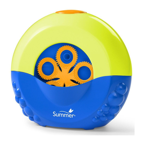 Summer TUB TIME BUBBLE MAKER Manuel utilisateur