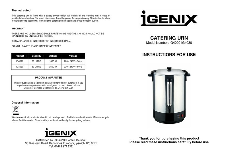 iGenix IG4030 Manuel utilisateur