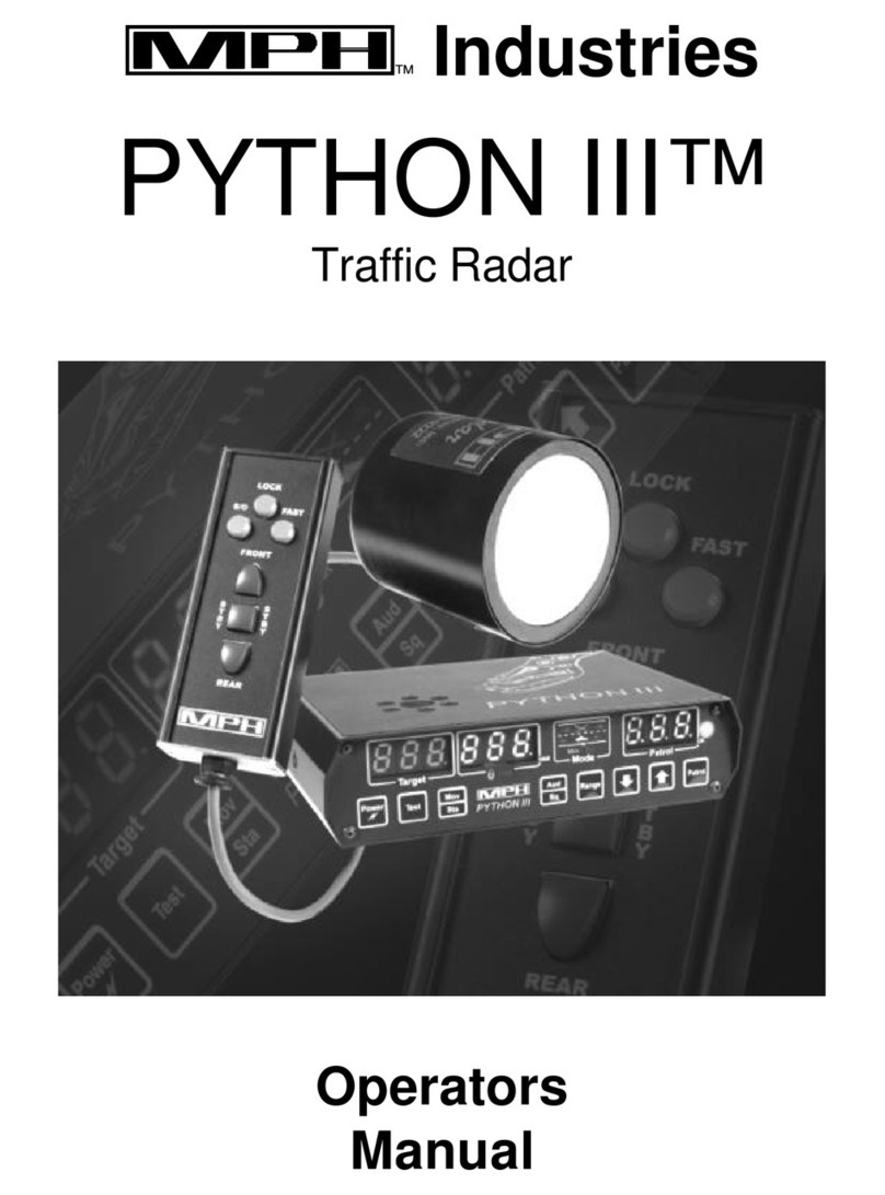 MPH PYTHON III Manuel utilisateur