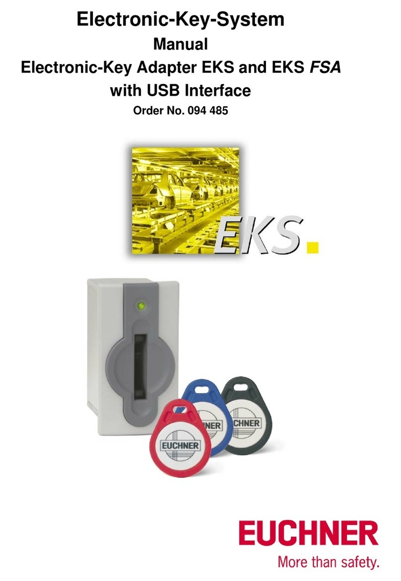 EUCHNER EKS Manuel utilisateur EUCHNER EKS Manuel utilisateur