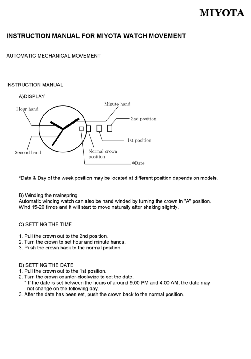 Citizen 8205 Manuel utilisateur