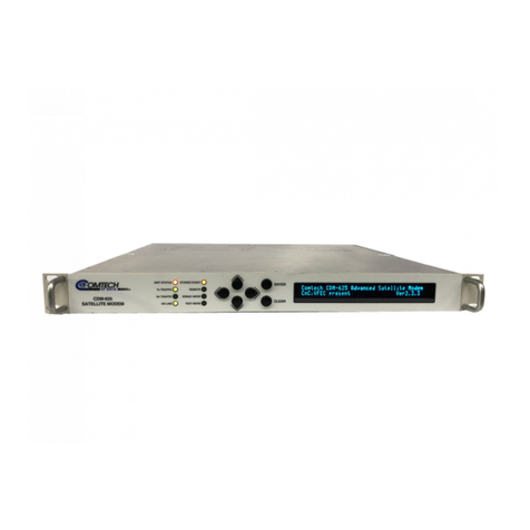 Comtech EF Data CDM-625 Manuel utilisateur