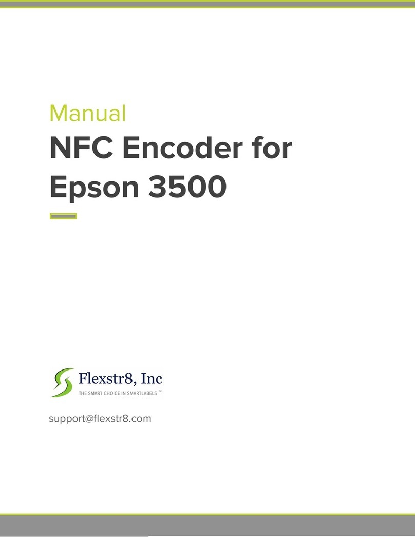 Flexstr8 NFC Encoder for Epson 3500 Manuel utilisateur