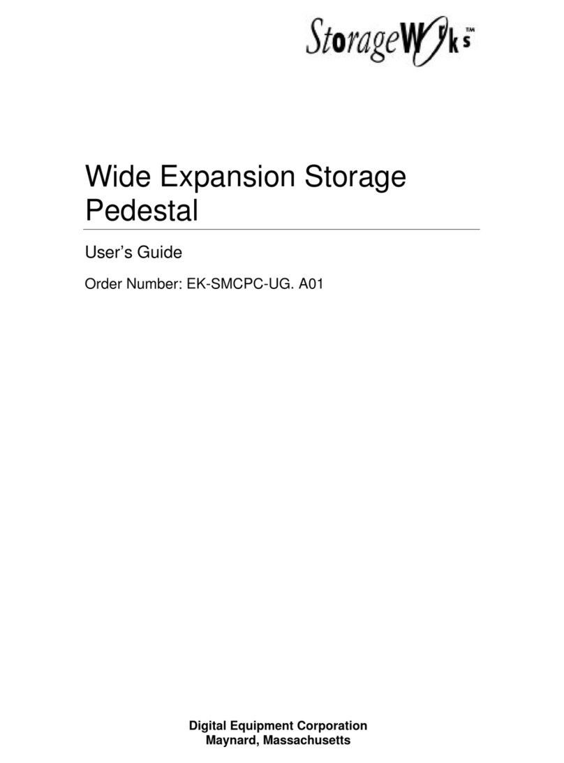 StorageWorks SWXSE-22 Manuel utilisateur StorageWorks SWXSE-22 Manuel utilisateur