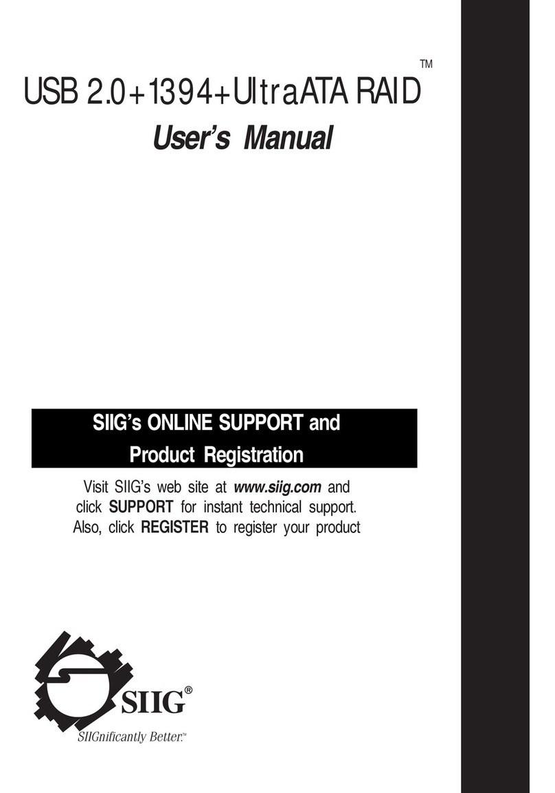 SIIG US2265 Manuel utilisateur