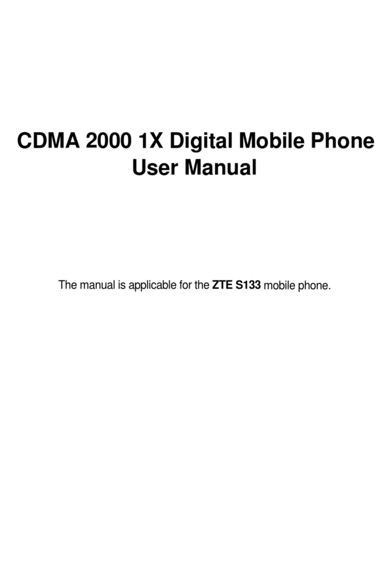 Zte S133 Manuel utilisateur