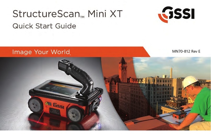 GSSI StructureScan Mini XT Manuel utilisateur