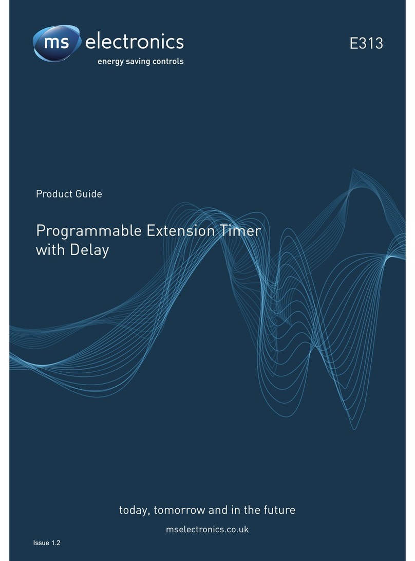 MS Electronics E313 Manuel utilisateur MS Electronics E313 Manuel utilisateur