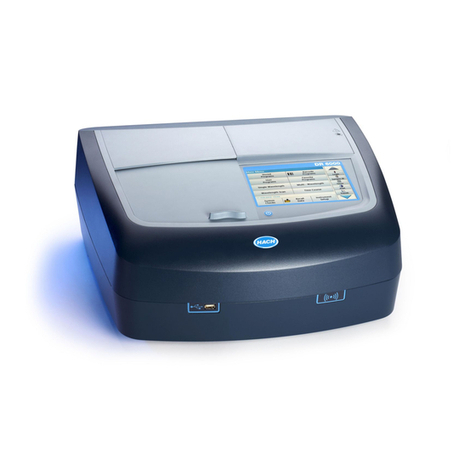 Hach DR 6000 Manuel utilisateur