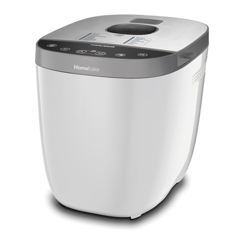 Morphy Richards Homebake 502001 Manuel utilisateur