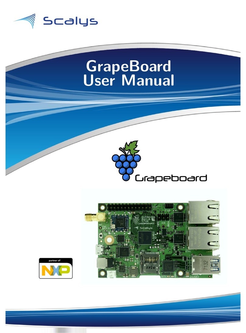 Scalys GrapeBoard Manuel utilisateur