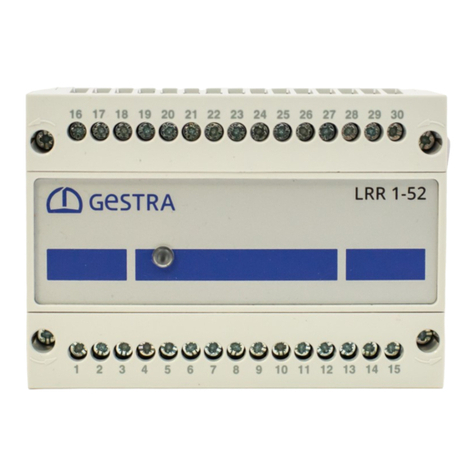 GESTRA LRR 1-52 Manuel utilisateur