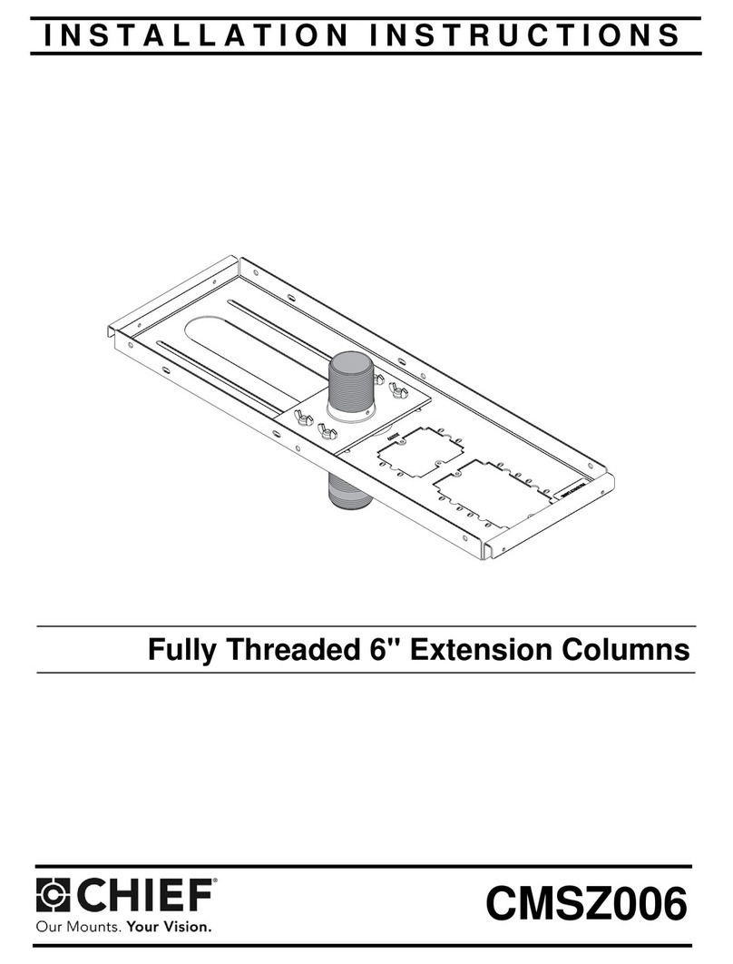 CHIEF CMSZ006 Manuel utilisateur CHIEF CMSZ006 Manuel utilisateur