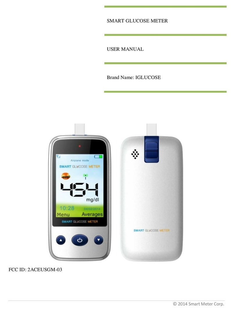 Smart Meter iGlucose Manuel utilisateur