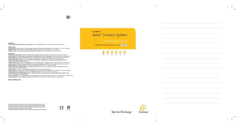 Cochlear Baha Manuel utilisateur