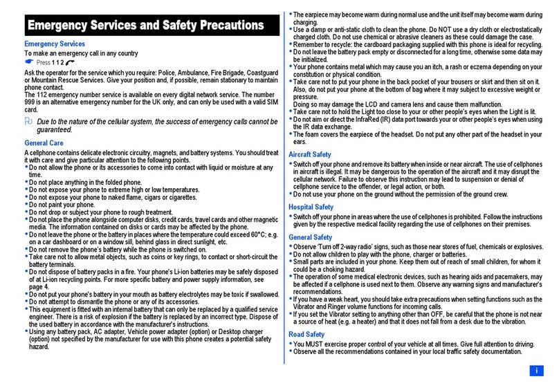 NEC N820 Manuel utilisateur NEC N820 Manuel utilisateur