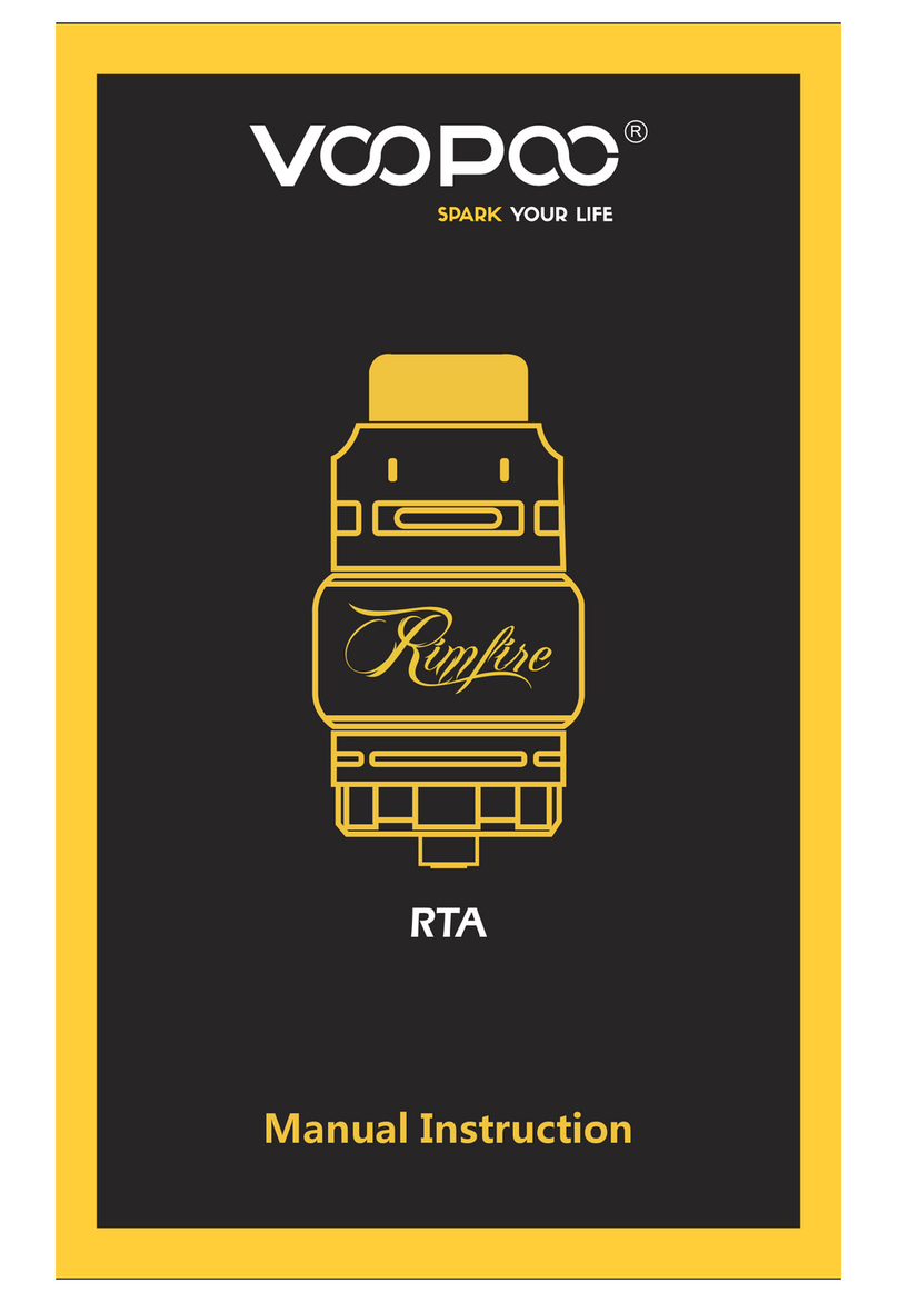 VooPoo Rimfire RTA Manuel utilisateur