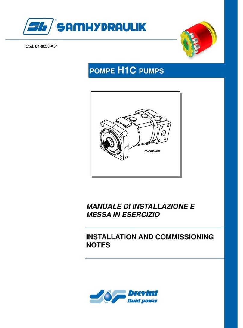 samhydraulik H1C Guide de démarrage rapide