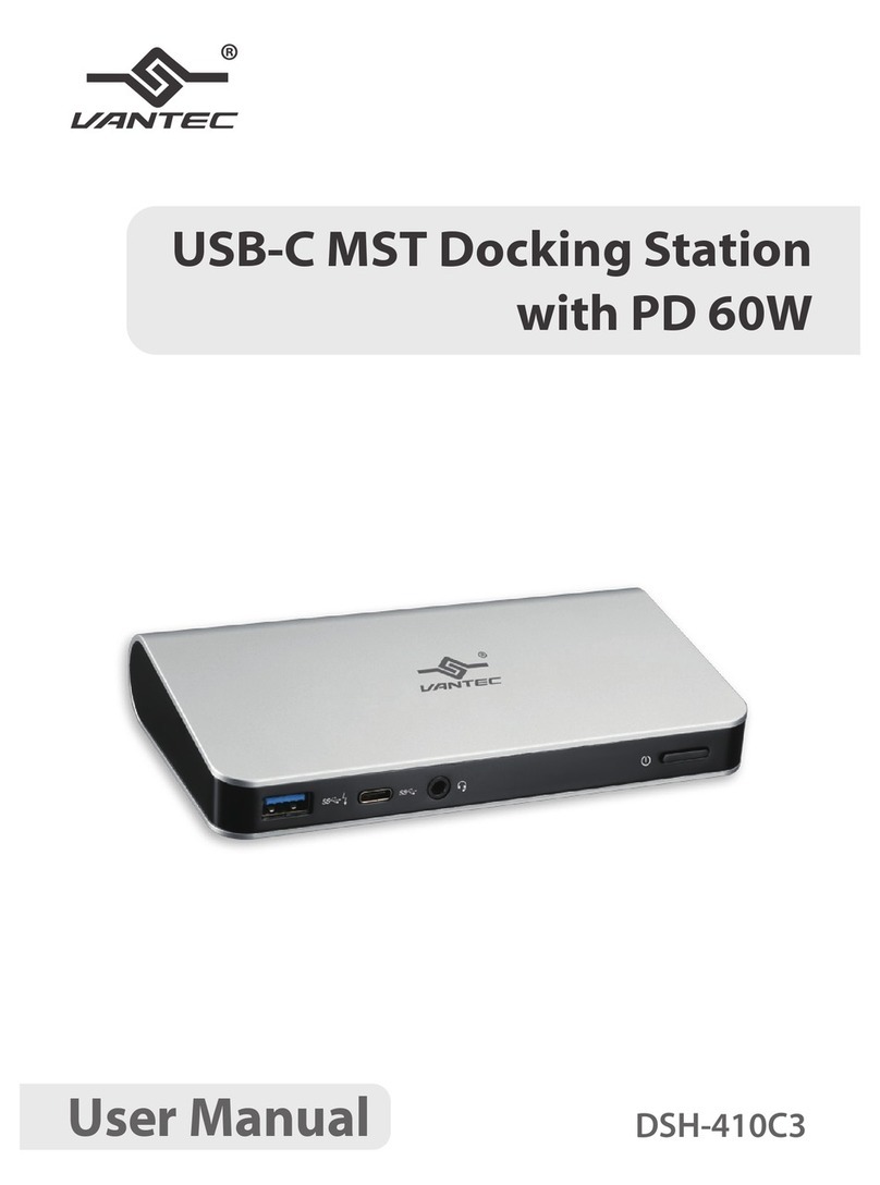 Vantec DSH-410C3 Manuel utilisateur