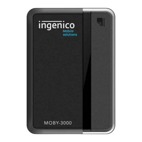 Ingenico MOBY-3000 Manuel utilisateur