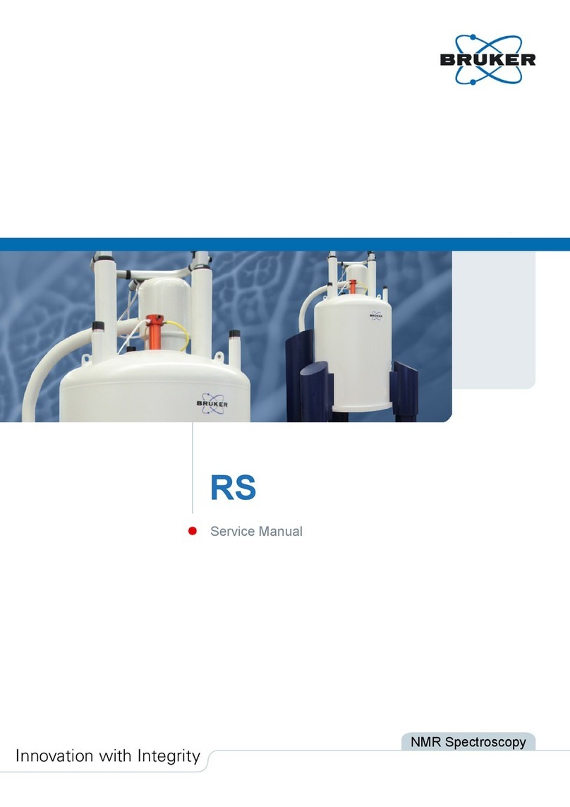 Bruker RS Manuel utilisateur