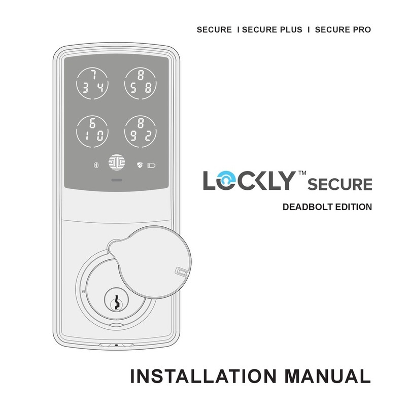 Lockly SECURE Manuel utilisateur